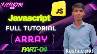 Array Methods in JavaScript Complete Guide with Examples