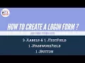 How to Create a Login Form in Java Java Swing Tutorial