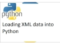 Python tutorial on Loading XML data into python
