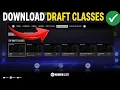 Madden 27 How to Download Custom Draft Classes