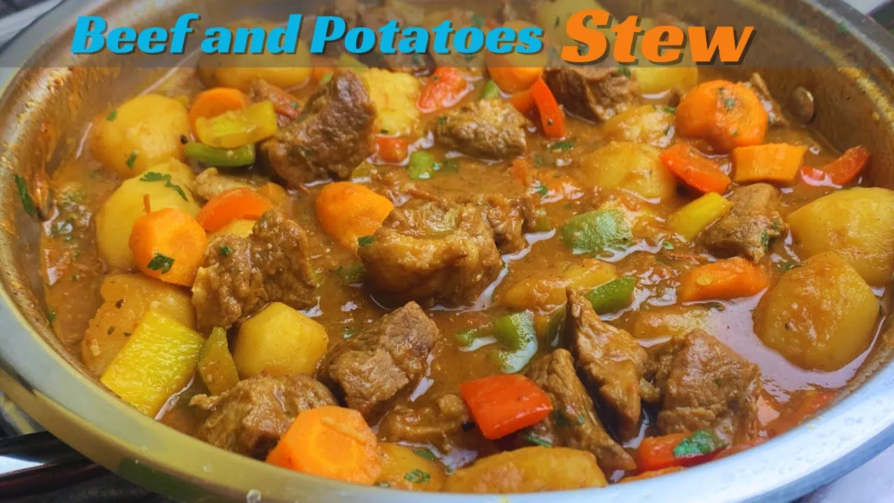 Delicious Beef and Potatoes Stew (Beef and Potatoes Porridge)