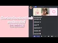 HOW TO MAKE WEBHOOK REACTION ROLES ON MOBILE Full steps in the description
