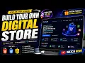 Build Your Own Digital Store Website Complete HTML CSS JavaScript Tutorial 2026