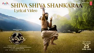 shiva shiva shankaraa lyrical video kannappa telugu vishnu manchu mohan babu mukesh kumar s
