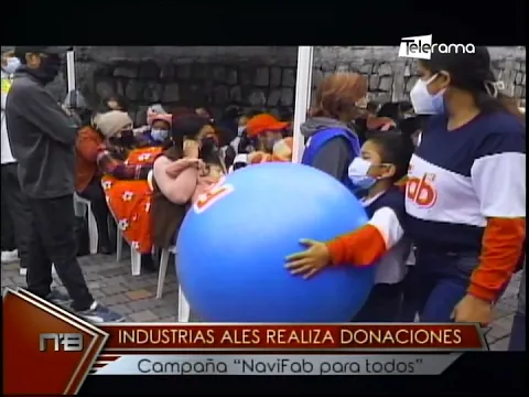 Industrias Ales realiza donaciones campaña NaviFab para todos