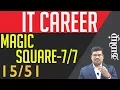 Magic Square Program Part-7 in Tamil Guidelines for IT Candidates In Tamil
