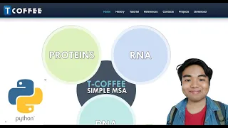 Covid19 Multiple Sequence Alignments and Trees TCoffee by using Biopython in Python