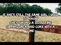 Riley Green - I Hope She's Drinkin' Tonight (Lyrics)