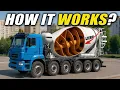 How a Concrete Mixer Works