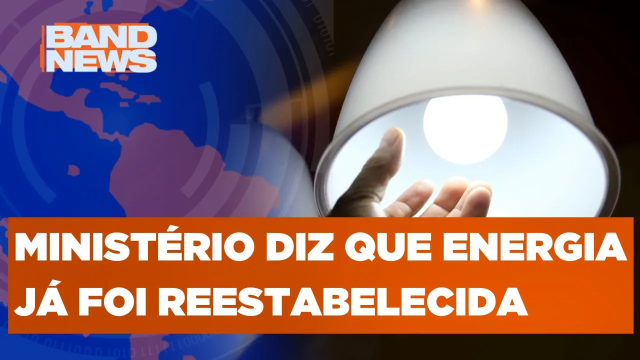 Alexandre Silveira diz que energia já está 100% normalizada no Brasil | BandNews TV