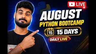August Python Bootcamp Day 10 Python Tutorial for Beginners