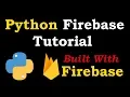 Python Firebase Course For Beginners Storage Authentication Real Time Database