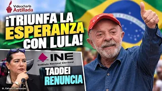Lula derrota a Flávio Bolsonaro y logra su cuarto mandato // Taddei anuncia su renuncia al INE