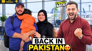 Finally Landed In Pakistan Alhamdulillah🧿 Warm Welcome By Boys😍