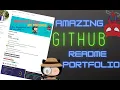 How To Create A GitHub Readme Profile Amazing Outstanding And Next Level GitHub Profile