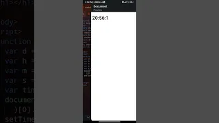 Time function using JavaScript and html