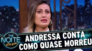 andressa urach cries while describing how she was between life and death the noite 05 04 17 