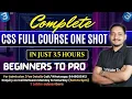 CSS Full Course in One Shot Complete CSS Tutorial in Just 3 Hrs CSS basic to Advance CTA