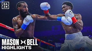 abdullah mason vs albert bell official fight highlights