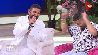 اخويا ده احمد سعد والشاعر فلبينو 