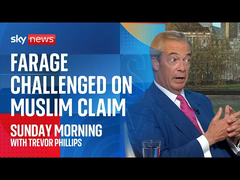 Download MP3 Reform UK's Nigel Farage challenged over his claim that Muslims are against British values