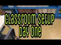 Classroom Setup Library Setup Day One