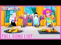 Full Song List Just Dance 2022