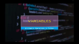Arithmetic Operations in Python