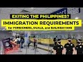Everything Immigration Will Ask You Before You Go Departure Guide for Foreigners as of May 2023