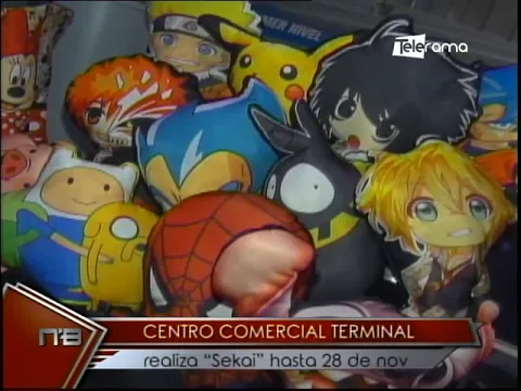 Centro comercial terminal realiza Sekai hasta 28 de nov