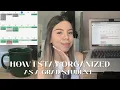how i stay organized as a graduate student google calendar reading schedule tips and tricks