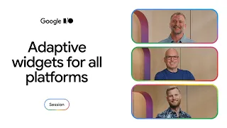 Build adaptive widgets for cars phones watches and more