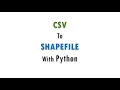 Convert CSV file to Point Shapefile with Python ogr gdal