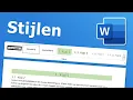 Lagu Stijlen | Ontdek de meest onderschatte functie in Word