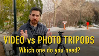 video tripods and fluid heads vs photo tripods