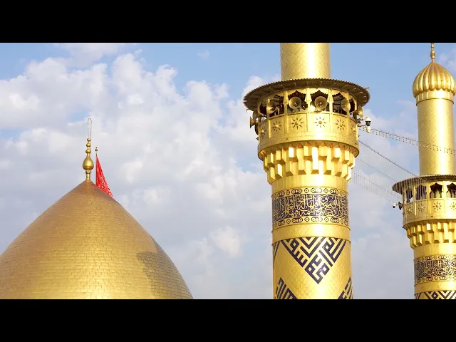 ⁣فيديوهات خام لقبة ومنارة ابي الفضل العباس عليه السلام (7) بدون حقوق و بدقة 4k 60p