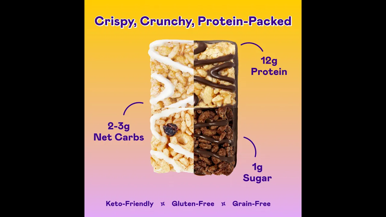 Magic Spoon — Magic Spoon Treats — High-Protein Cereal Bars (YouTube video ad)