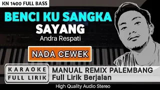 Download Benci Ku Sangka Sayang [Nada Cewek] Karaoke Remix Palembang Full Lirik MP3