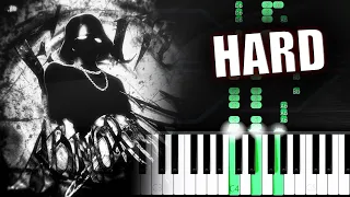 FUNK ABNORMAL (Slowed) ▶ HARD Piano Tutorial