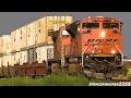 MASSIVE FREIGHT TRAINS 5 TEXAS Panhandle Subdivision Part 2