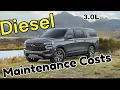 Yukon 3 0L LM2 Diesel Maintenance Costs vs 5 3L V8 Gas Engine