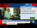 Funeral service set for former Gov Weicker
