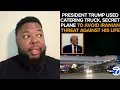 Trump Snuck Out