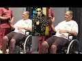 Lagu Watch Rapper Da.Les  stroke recovery  journey on a wheelchair.