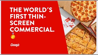 Casey s Presents The World s First Thin Screen Commercial
