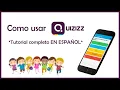 QUIZIZZ TUTORIAL en ESPANOL Como USAR QUIZIZZ PARA PROFESORES 2026
