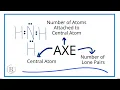 How to Use AXE Notation to Find Molecular Geometry Based on a Lewis Structure