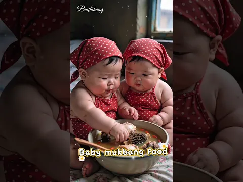 Baby mukbang food so cute #shorts  #viral  #cutebaby