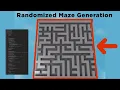 Random Maze Generation with Prim s Algorithm - Roblox Scripting Showcase