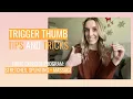 Trigger Thumb Tips Tricks Home Exercises Splinting and Massage